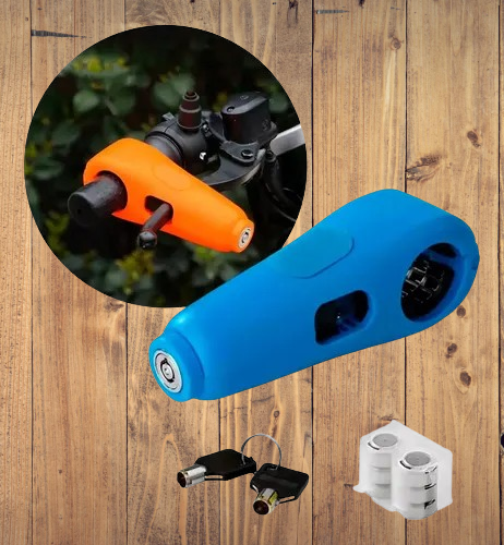 CANDADO ALARMA DE MANUBRIO MOTO