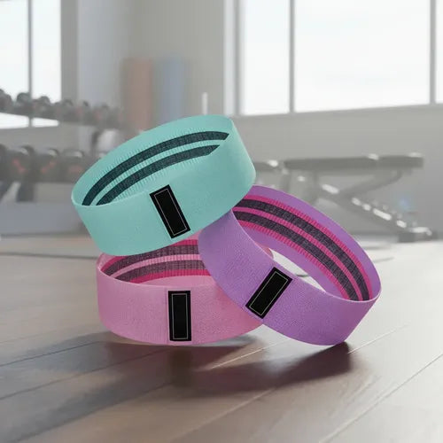 BANDAS ELASTICAS EN TELA X3 HIP RESISTANCE BANDS