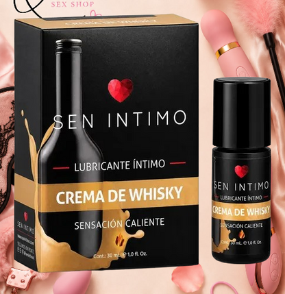 LUBRICANTE SEN INTIMO CAPUCCHINO - CREMA DE WISKY