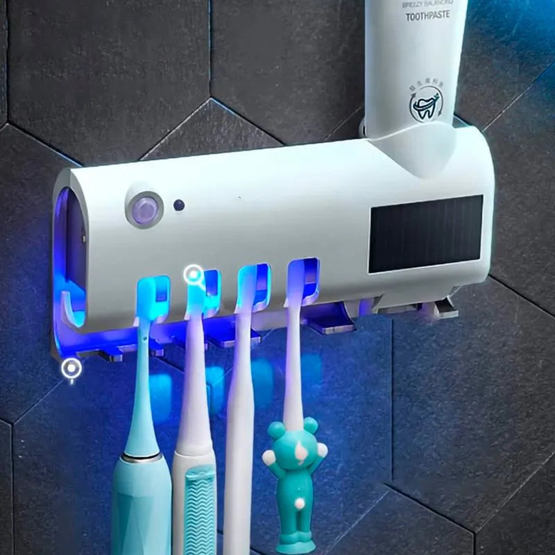DISPENSADOR Y ESTERILIZADOR DE BAÑO CEPILO DENTAL